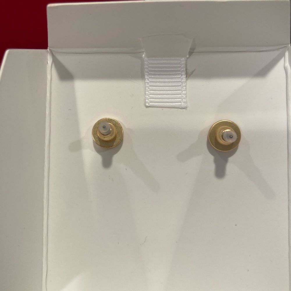 House of Harlow 1960 Gold Knot Earrings - NIB - Picture 4 of 6